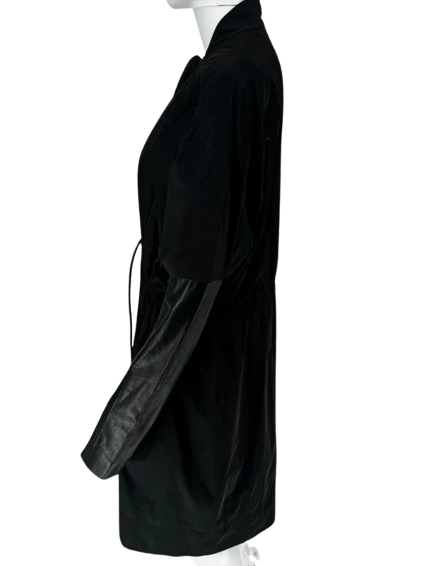 Rick Owens Spring 2012-Runway NASKA Jacket with Leather Sleeves