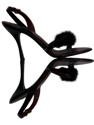 Louis Vuitton Mink Fur Sandals - *Brand New*