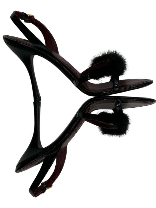 Louis Vuitton Mink Fur Sandals - *Brand New*