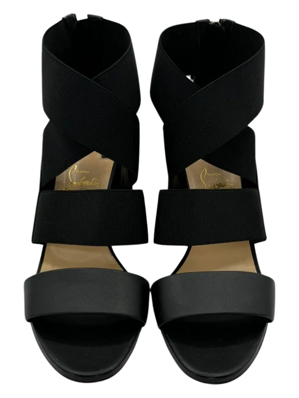 Christian Louboutin Patrouille Leather Sandals 85 *NEW*