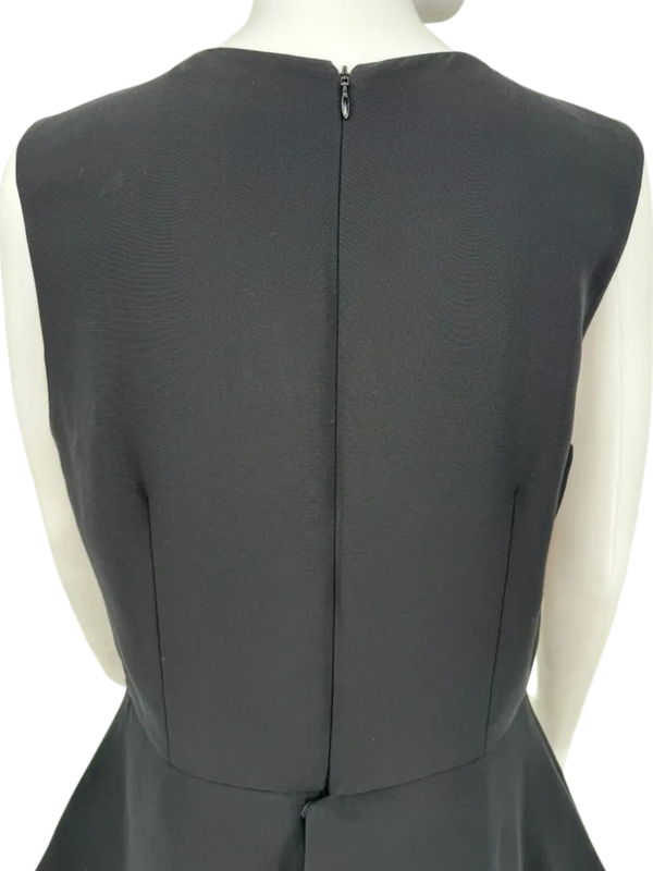 Christian Dior Silk/Wool Peplum Dress