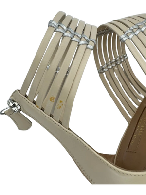 Aquazzura Ravello Leather Sandals