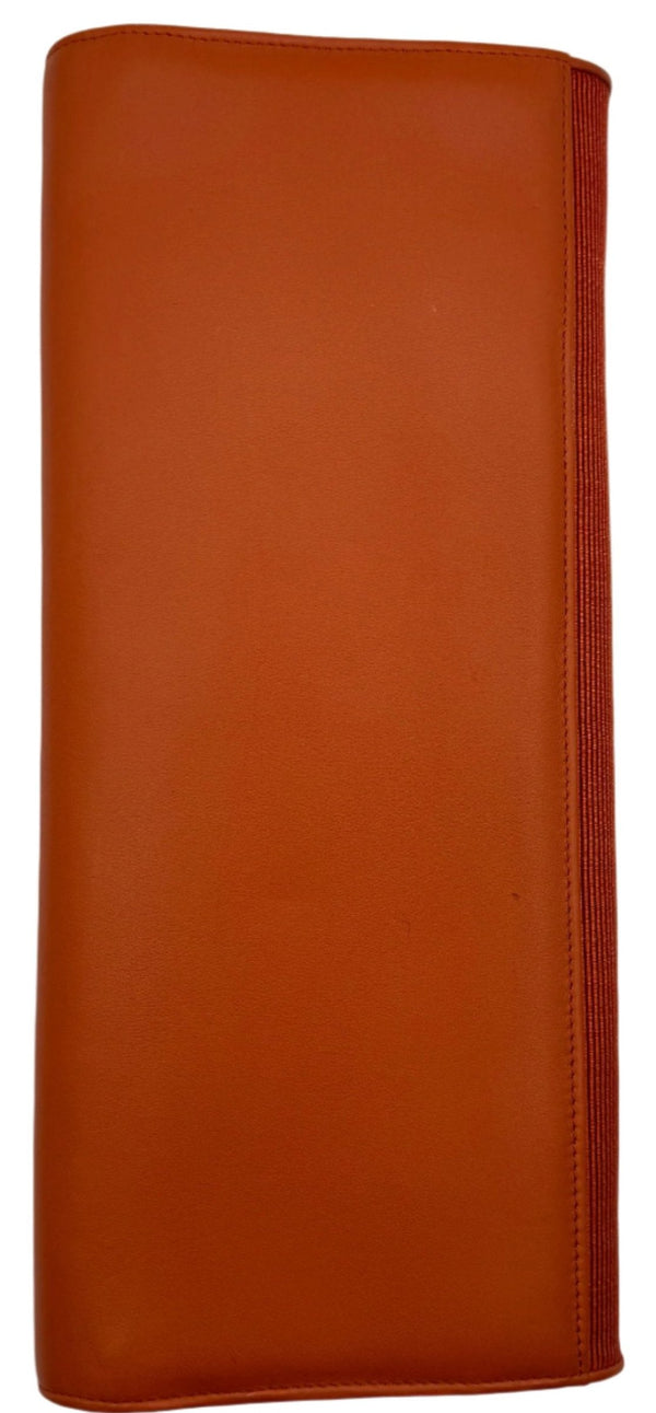Akris Anouk Flap Clutch in Orange - NEW