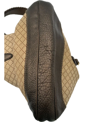 Gucci Jackie Bag in Brown Diamante