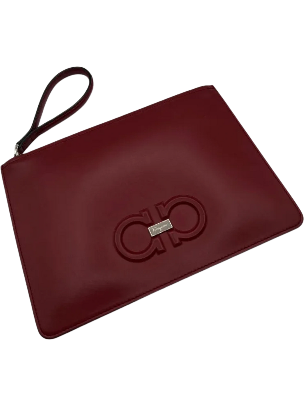 Ferragamo Logo Wristlet