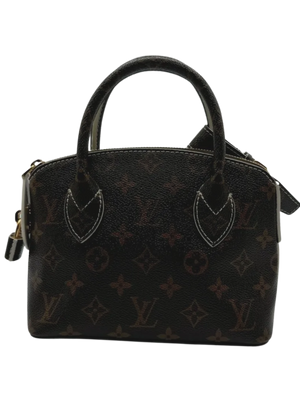LOUIS VUITTON Louis Vuitton Shiny Monogram Lockit BB Handbag