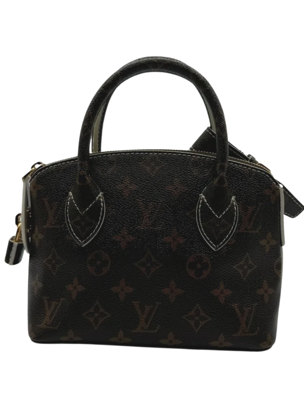 LOUIS VUITTON Louis Vuitton Shiny Monogram Lockit BB Handbag