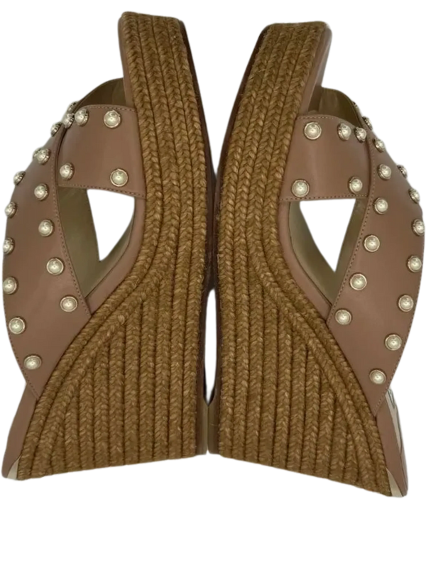 Jimmy Choo Dovina Studded Wedge Sandals *NEW*