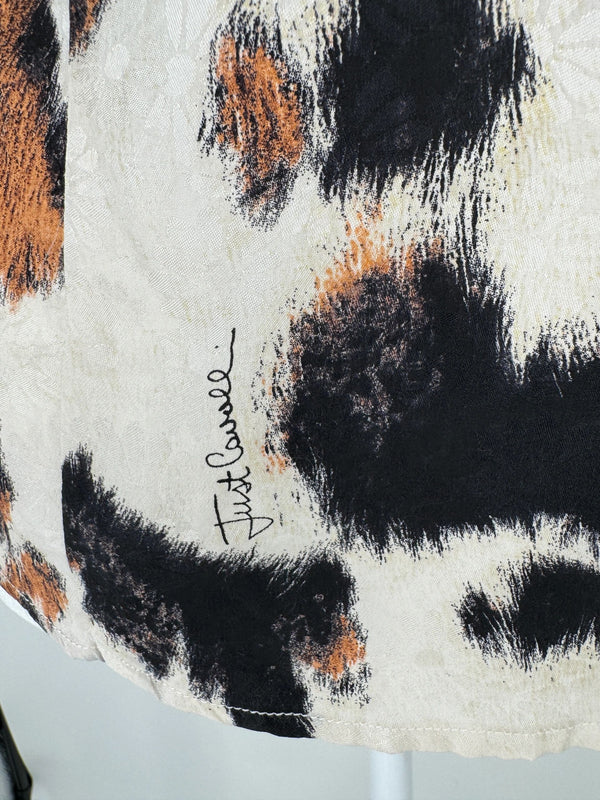 Cavalli Animal Print Blouse