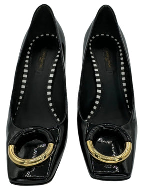 Louis Vuitton "Uptown" Pumps in Patent Leather - Size 39