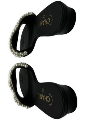 Chanel Pre-Fall 2017 Interlocking CC Logo Slides *NEW*