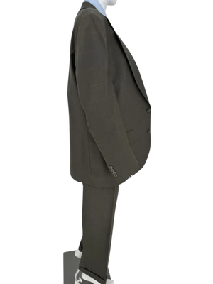 Burberry Suit - Dark Olive- Vintage