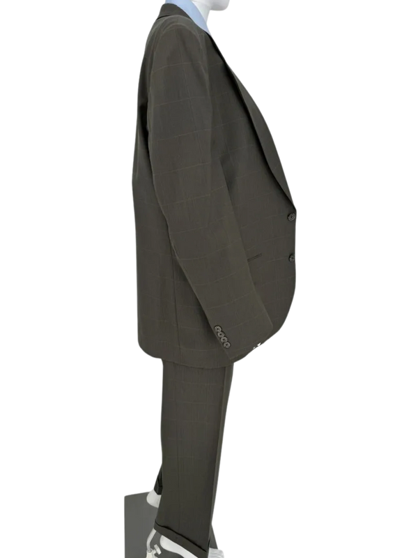 Burberry Suit - Dark Olive- Vintage