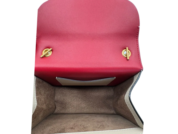 Oscar De La Renta - Mini TRO Nappa Raffia Embroidered Bag