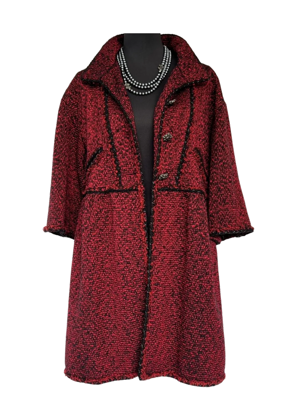 Chanel F/W 2011 Runway Chanel Wool/Silk Blend Jacket