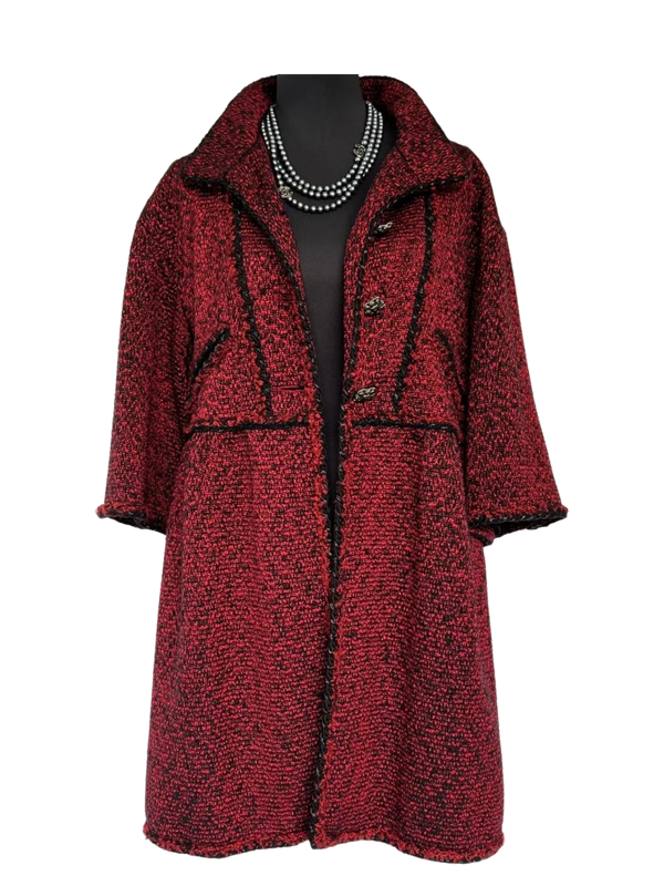 Chanel F/W 2011 Runway Chanel Wool/Silk Blend Jacket