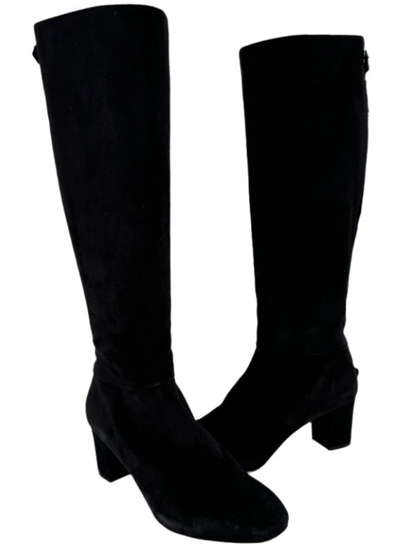 Loro Piana “Jeanne” Suede Knee Boots - Sz 39