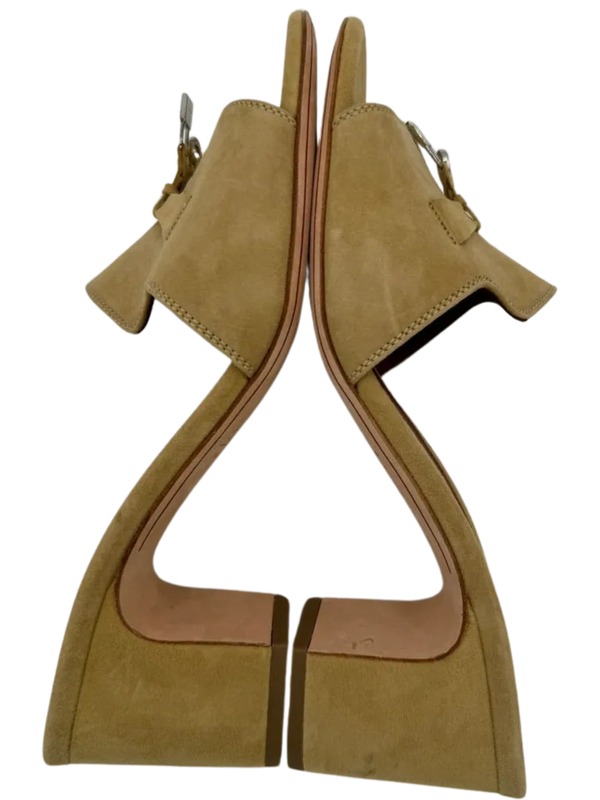 LORO PIANA Summer Charms embellished suede mules *NEW*