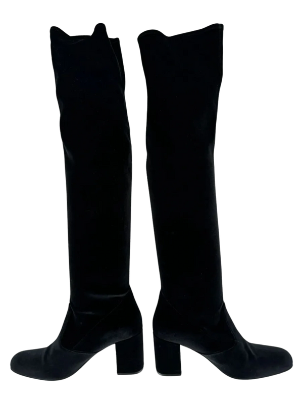 Saint Laurent Over-The-Knee Sock Boots