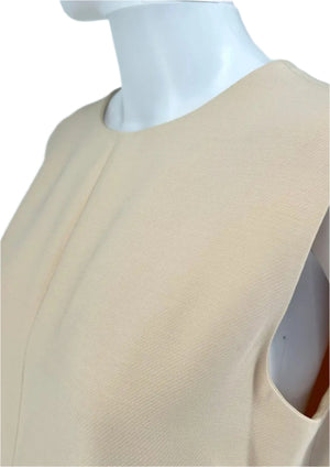 Loro Piana Brigit Ivory Wool & Silk Sleeveless Dress - IT 46- NWT
