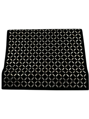 ALAÏA Suede Geometric accented Clutch