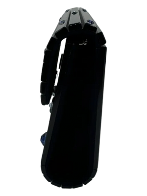 JIMMY CHOO Candy Crystal Chain Clutch Midnight Blue