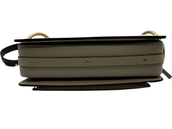 Chloe Calfskin Suede Small Roy Bag Motty Grey *NEW*