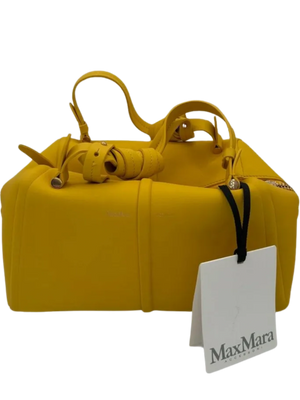 Max Mara Ladies Elsab Yellow Handbag- NWT