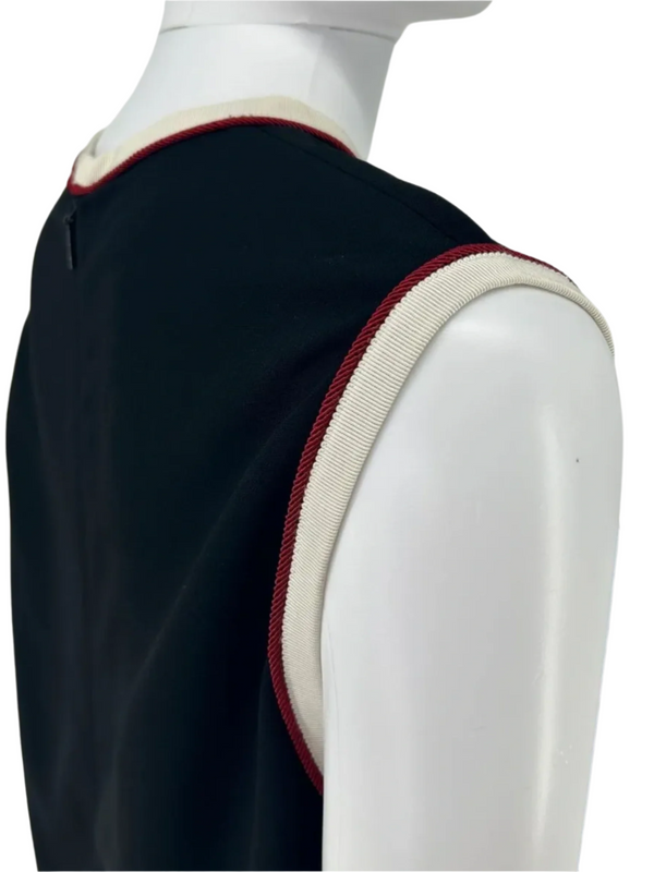 Gucci 2018 Sleeveless Mini Dress - Navy Size IT 44