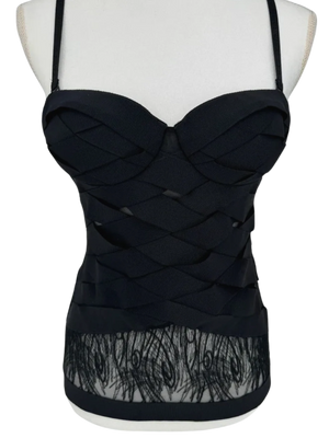 La Perla Bandage Corset with Lace