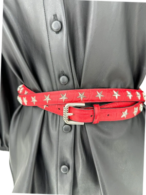 Red Just Cavalli Belt