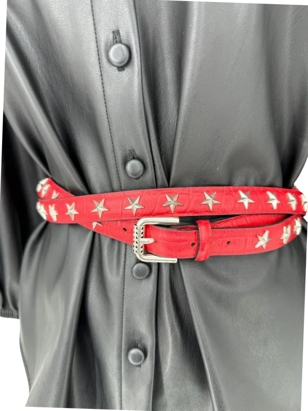 Red Just Cavalli Belt