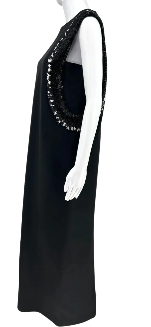 THE ROW Emerette Embellished Crewneck Gown
