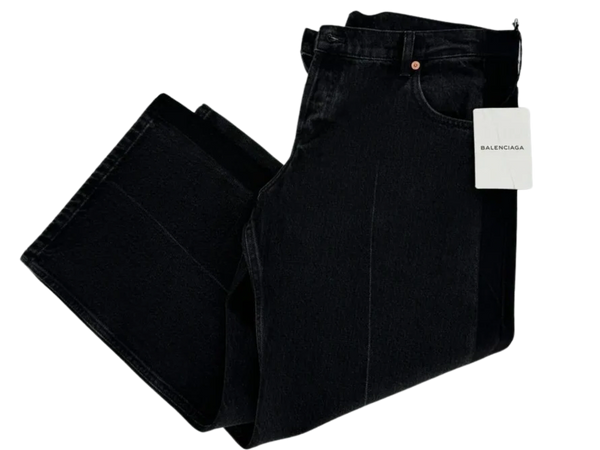 Balenciaga Black Crop Jeans