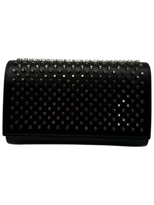 Christian Louboutin Studded Leather Paloma Clutch on Chain