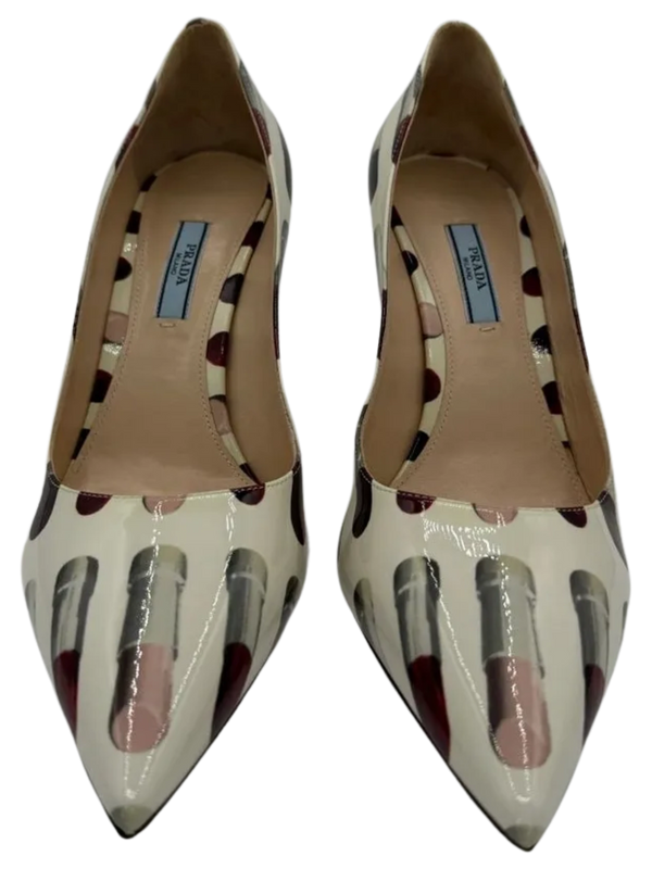 Prada S/S 2019 Prada Lipstick Heels *NEW*