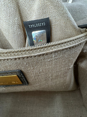 Fendi “Silvana” Crocodile/Ostrich handbag