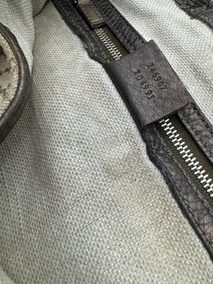 Gucci Jackie Bag in Brown Diamante