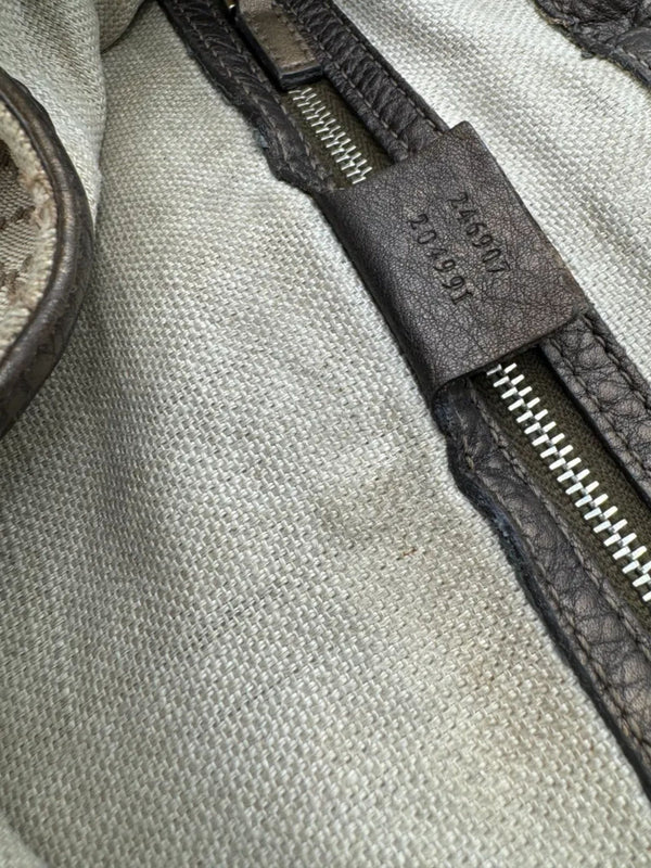 Gucci Jackie Bag in Brown Diamante