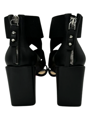 Christian Louboutin Patrouille Leather Sandals 85 *NEW*