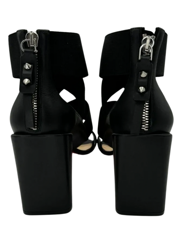 Christian Louboutin Patrouille Leather Sandals 85 *NEW*