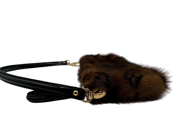 Louis Vuitton Mink Milla Bag Pochette Vision MM Monogram *Limited Edition*