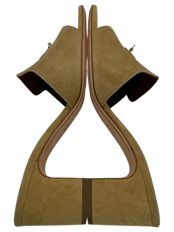 LORO PIANA Summer Charms embellished suede mules *NEW*