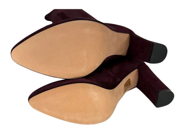 Jean-Michel Cazabat Suede Over-The-Knee Sock Boots