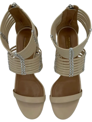 Aquazzura Ravello Leather Sandals