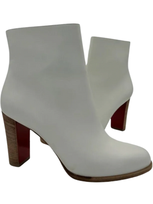 Christian Louboutin "Adoxa" Zip Ankle Booties Sz. 39.5