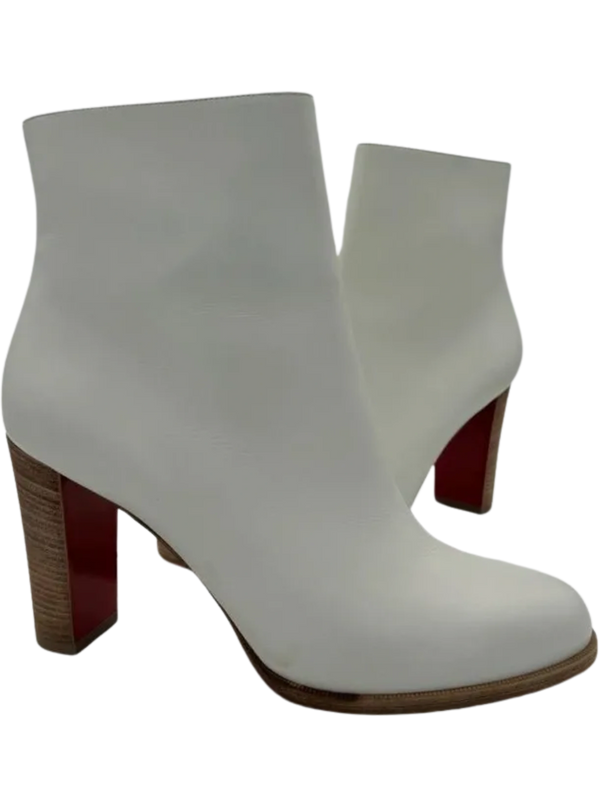 Christian Louboutin "Adoxa" Zip Ankle Booties Sz. 39.5