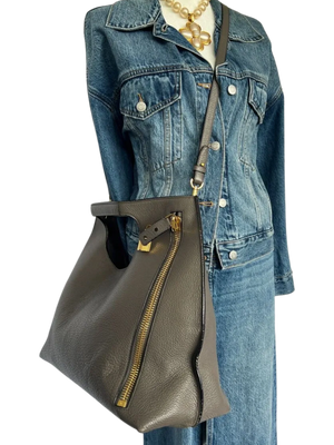 TOM FORD Alix Padlock Zip Tote