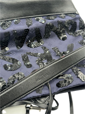 Louis Vuitton Navy Blue Monogram Jacquard Fabric Spotlight NN 14 PM Bag