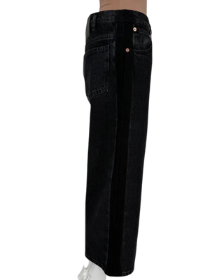 Balenciaga Black Crop Jeans